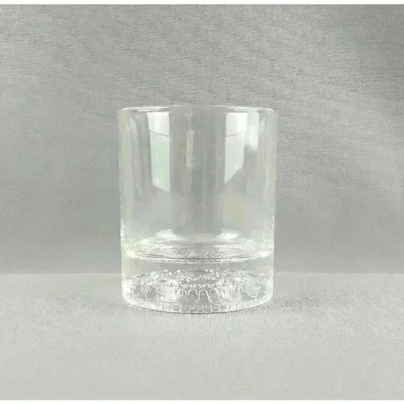 Crown Royal Canadian Whisky Lowball Old Fashioned Rocks Glass Embossed Bottom - Picture 5 of 6